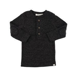 Oh Baby! Girls  Wide Rib Fuzzy Sweater